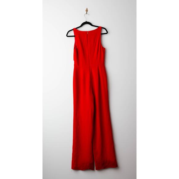 Trina Turk Hedy Red Jumpsuit - Picture 5 of 10